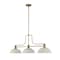 Z-Lite Melange 3 Light Chandelier, Heritage Brass & Golden Mottle 725-3HBR-DGM14 - alternate 4